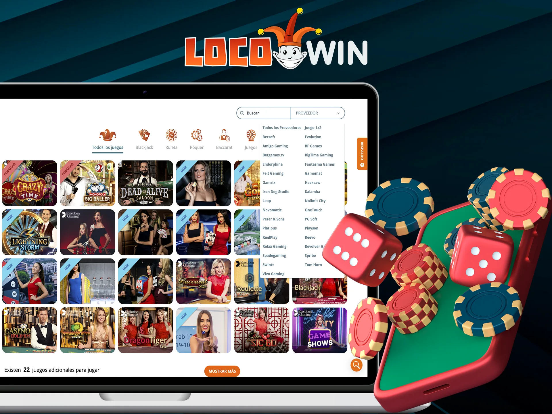 Conoce a los ladradores de juegos de LocoWin.