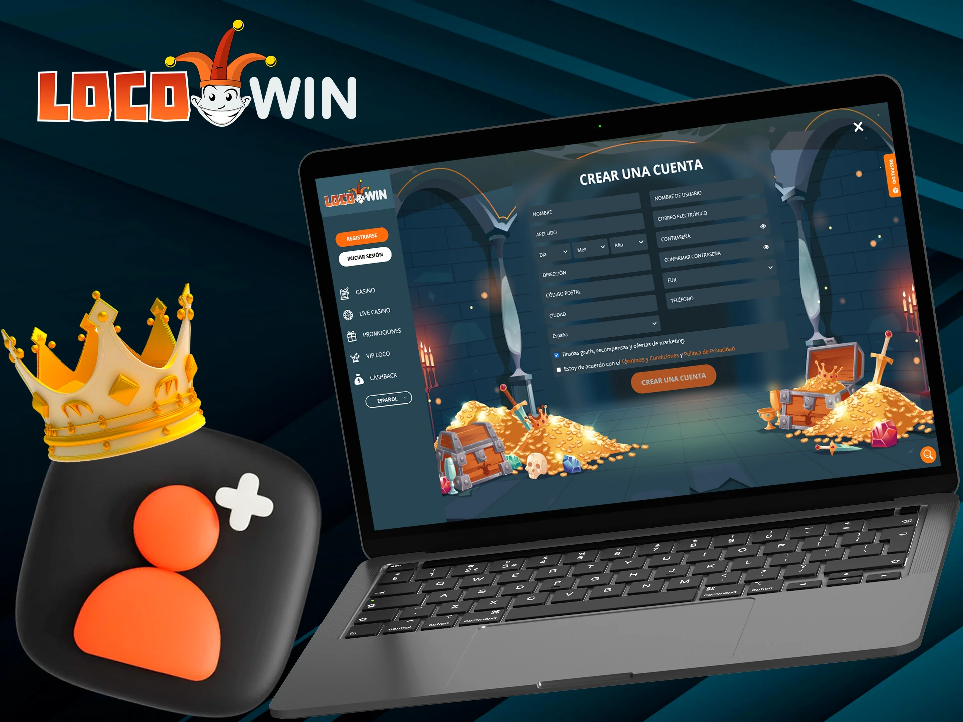 Descubra cómo unirse al programa VIP de Locowin.