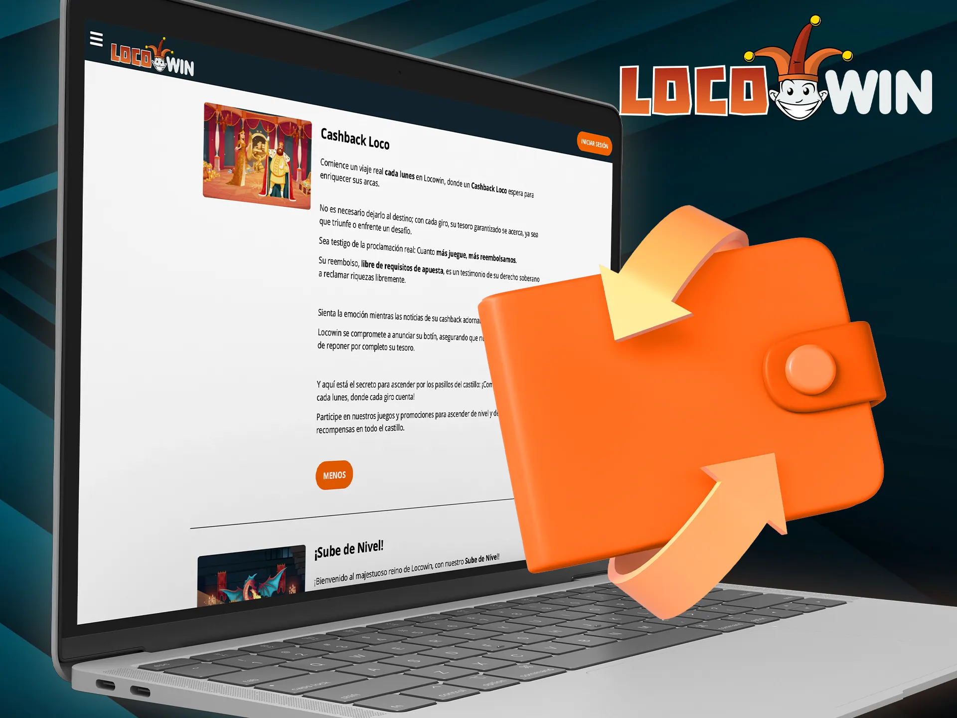 Juega sin riesgo con el Loco-cashback de Locowin.
