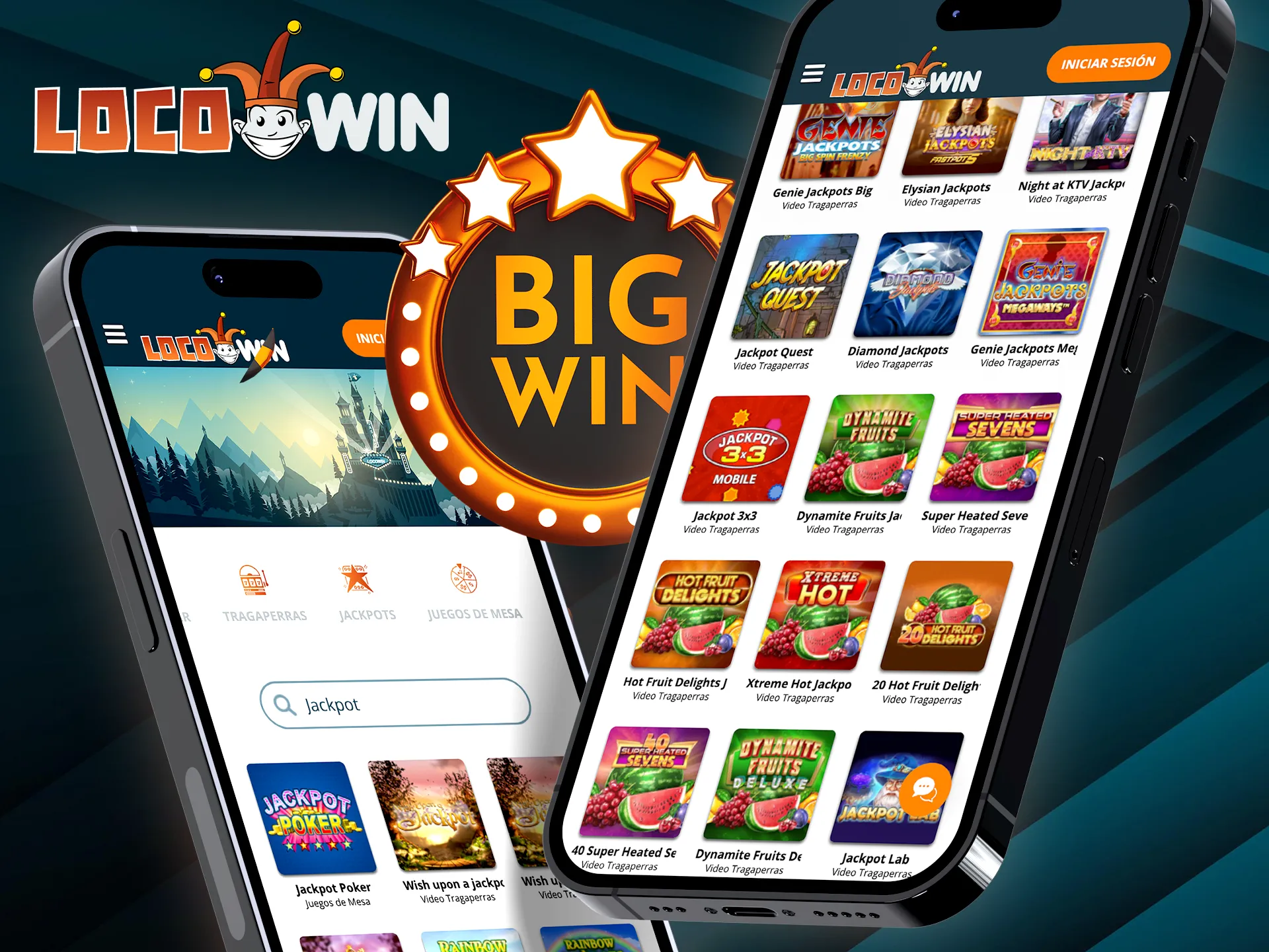 Descarga Locowin en tu smartphone y gana sobre la marcha.
