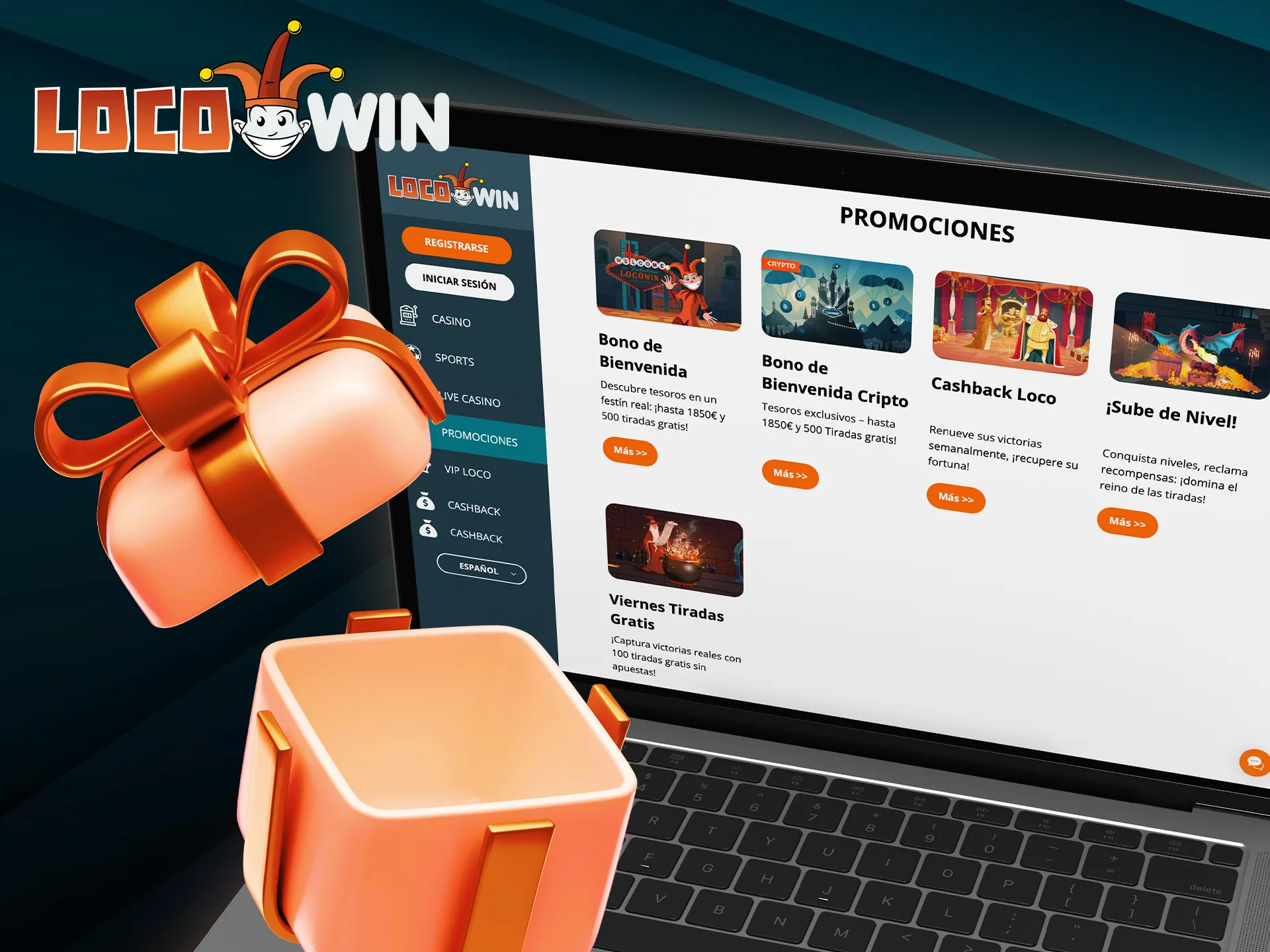 Aumenta tus posibilidades de ganar con los bonos de tragaperras de Locowin.