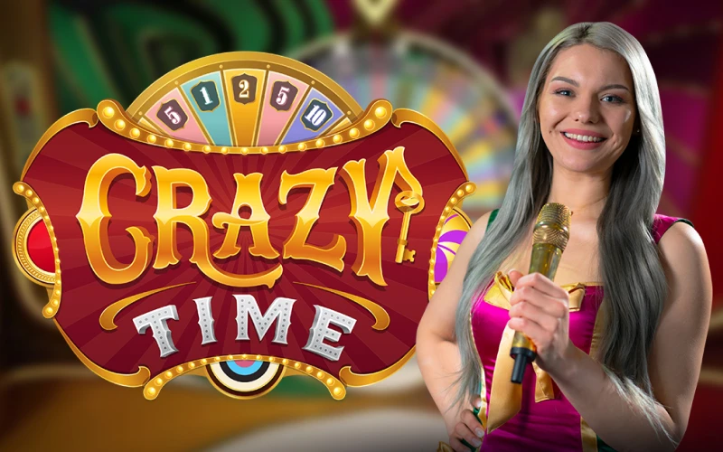Gira la ruleta y disfruta de emocionantes multiplicadores en Crazy Time en Locowin Casino.