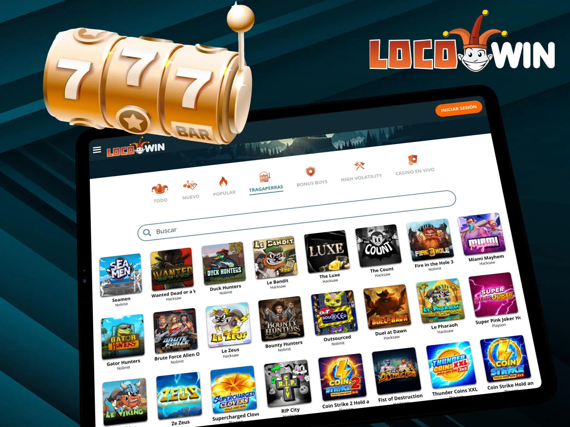 Disfruta de tus juegos favoritos y recupera dinero con el cashback semanal de Locowin.